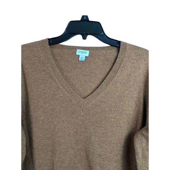 J Crew Reimagined Wool Blend brown Sweater men's Size M - Picture 3 of 10